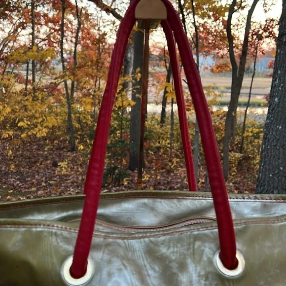 Loewe Gold Tote  w. COA Colorful Anagram - color loss  - with COA - Picture 11 of 17